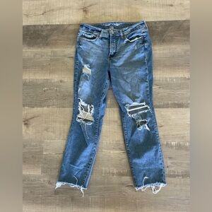 Women’s old navy O.G. Straight high rise jeans, size 8.